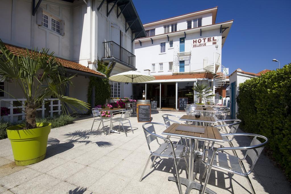 Hotel Bellevue Mimizan Plage Exterior foto