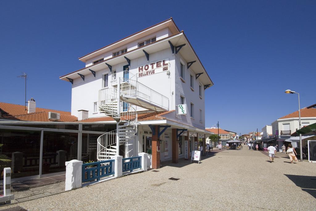 Hotel Bellevue Mimizan Plage Exterior foto